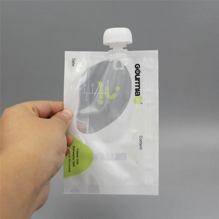 Food Grade Spout Baby Food Bag