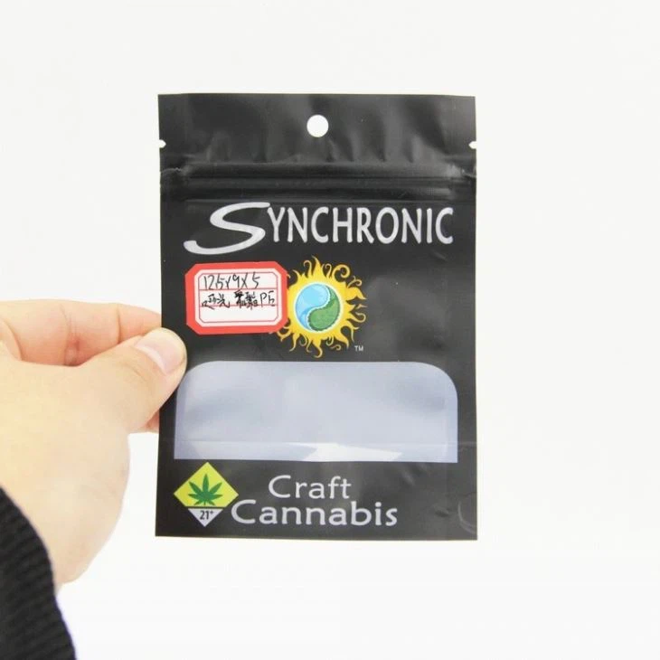 Laminated Zipper Clear Plastic Biodegradable Packing Bag