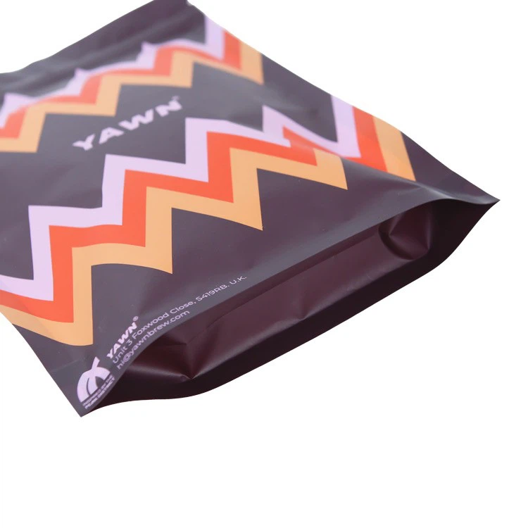 Custom Stand Up Coffee Bag With Valve And Zipper best