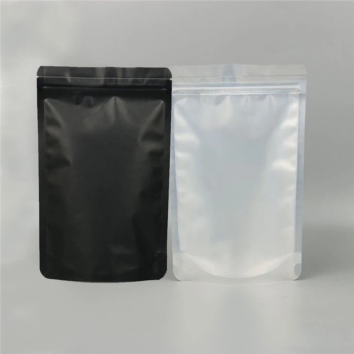 Clear Front Back Foil Mylar Bags