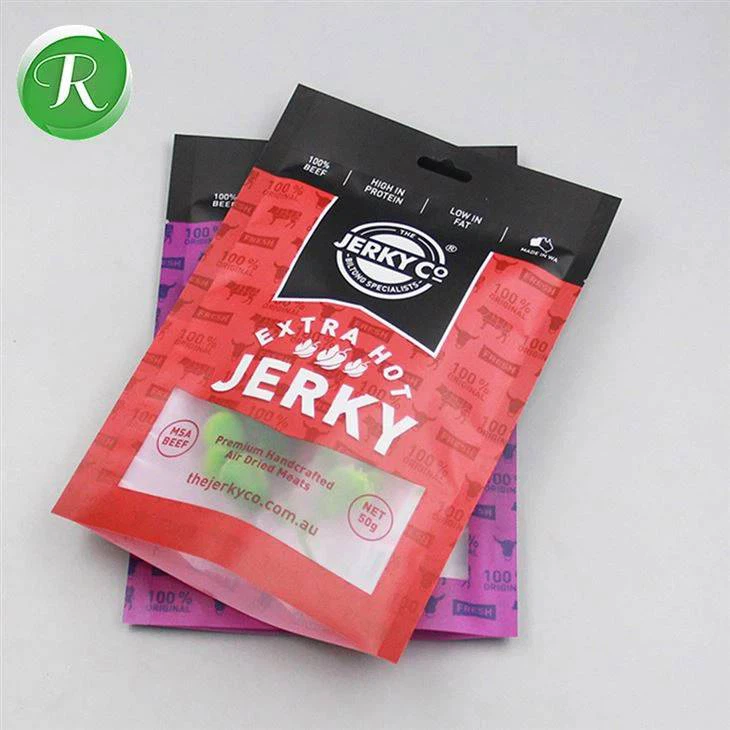 Custom Beef Jerky Packaging Bags