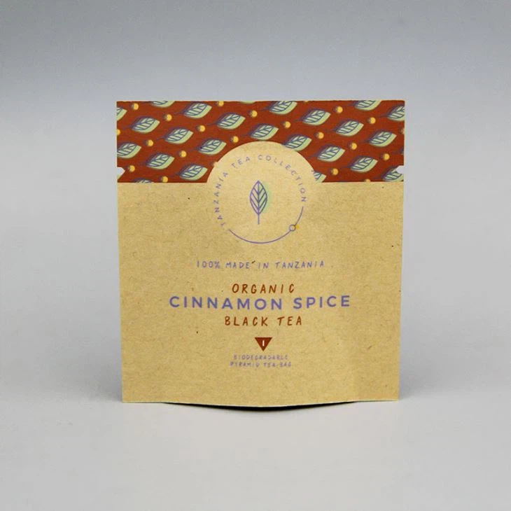 Kraft Paper Tea Coffe Packaging Mylar Bag