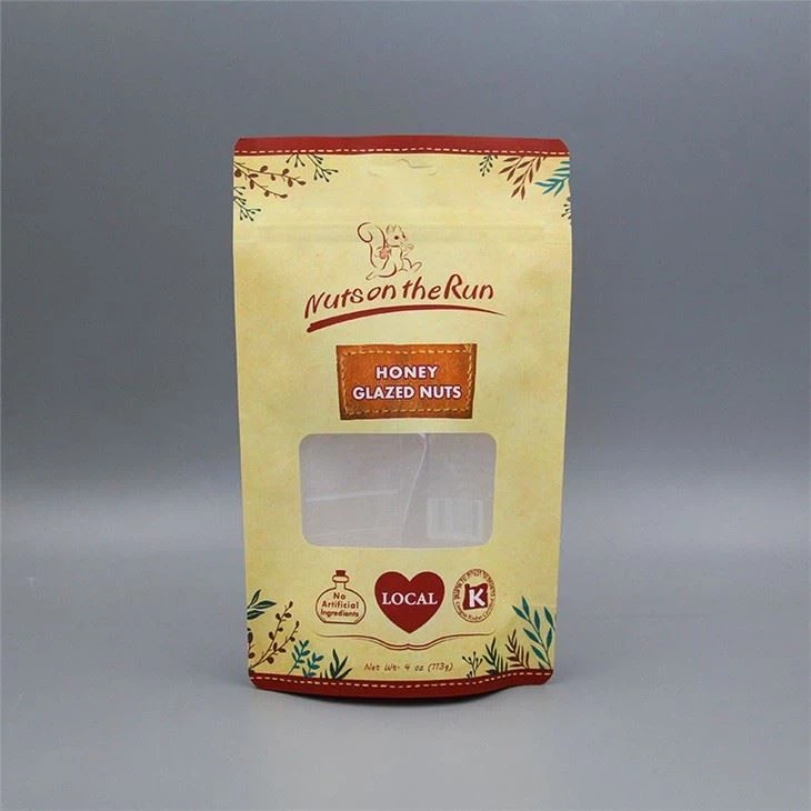 Walnut Snack Food Pouch Cashew Nuts Packaging Bag