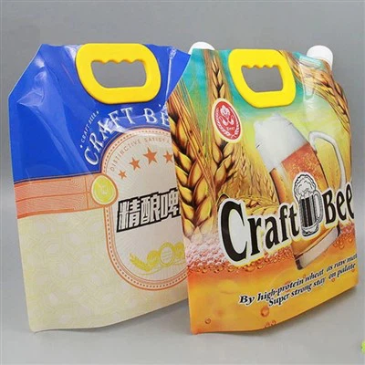 Printed Beer Water Outdoor Spout Bag